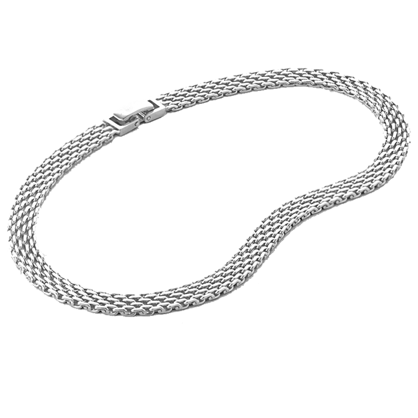 white anklet